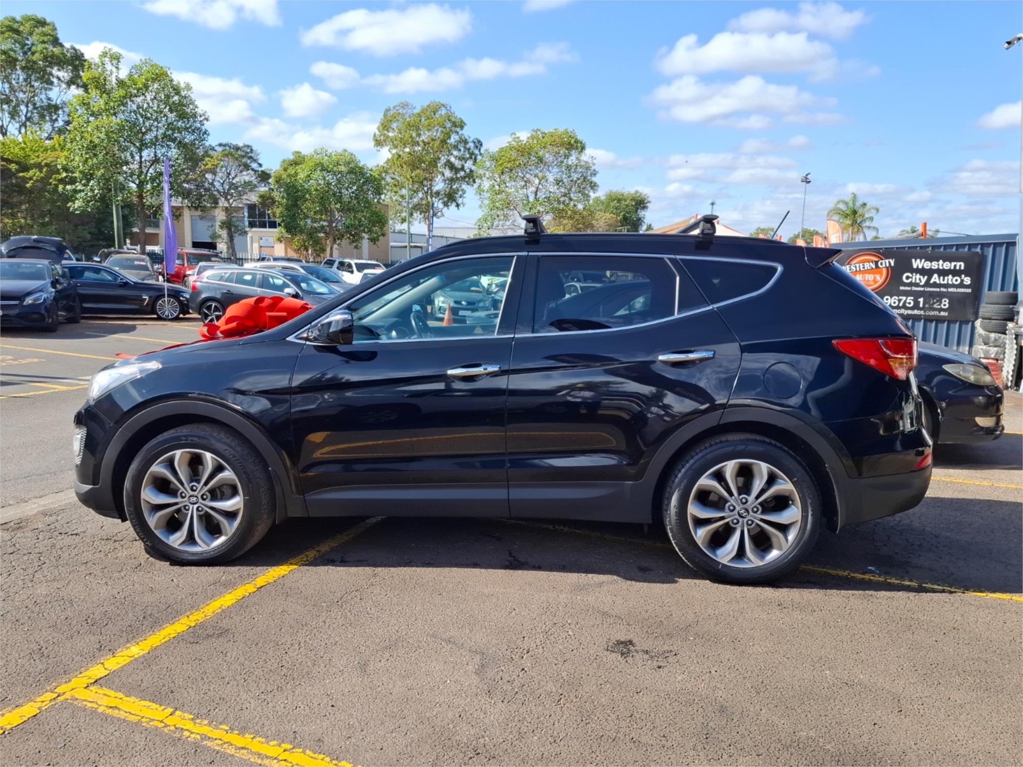 2013 HYUNDAI SANTA FE DM HIGHLANDER CRDi (4x4) 6 SP AUTOMATIC 4D WAGON