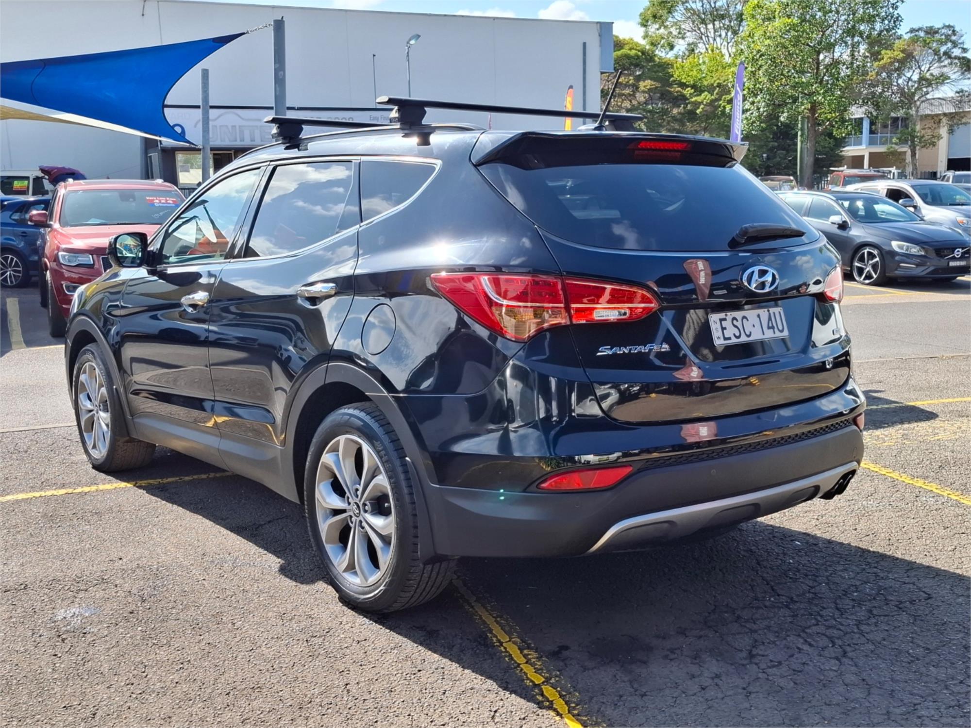 2013 HYUNDAI SANTA FE DM HIGHLANDER CRDi (4x4) 6 SP AUTOMATIC 4D WAGON