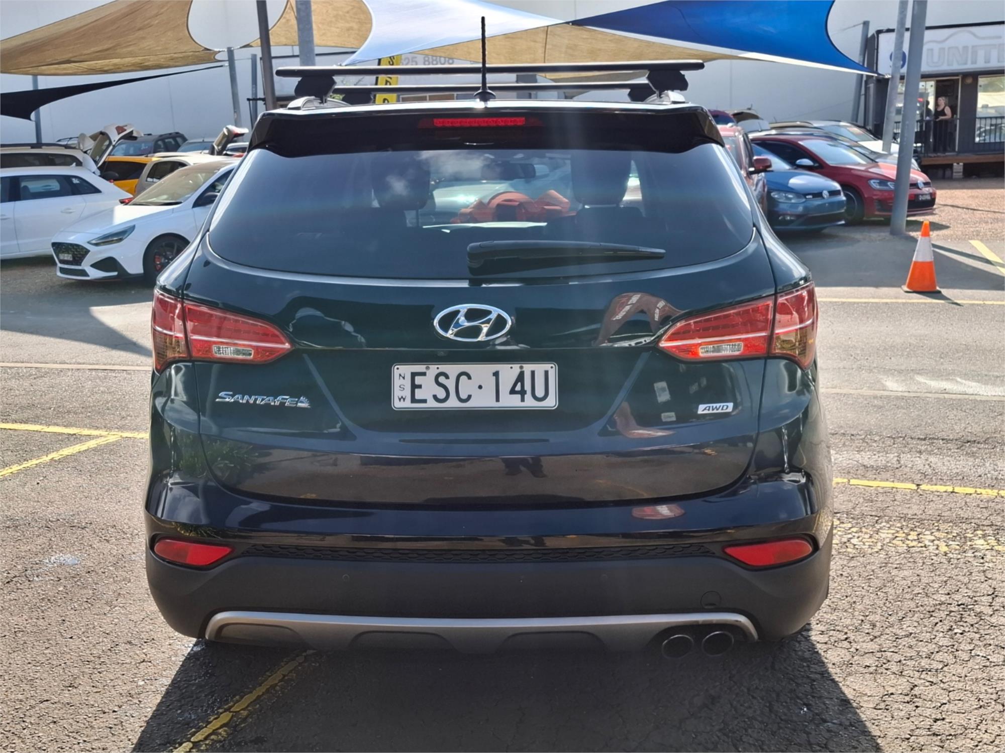 2013 HYUNDAI SANTA FE DM HIGHLANDER CRDi (4x4) 6 SP AUTOMATIC 4D WAGON