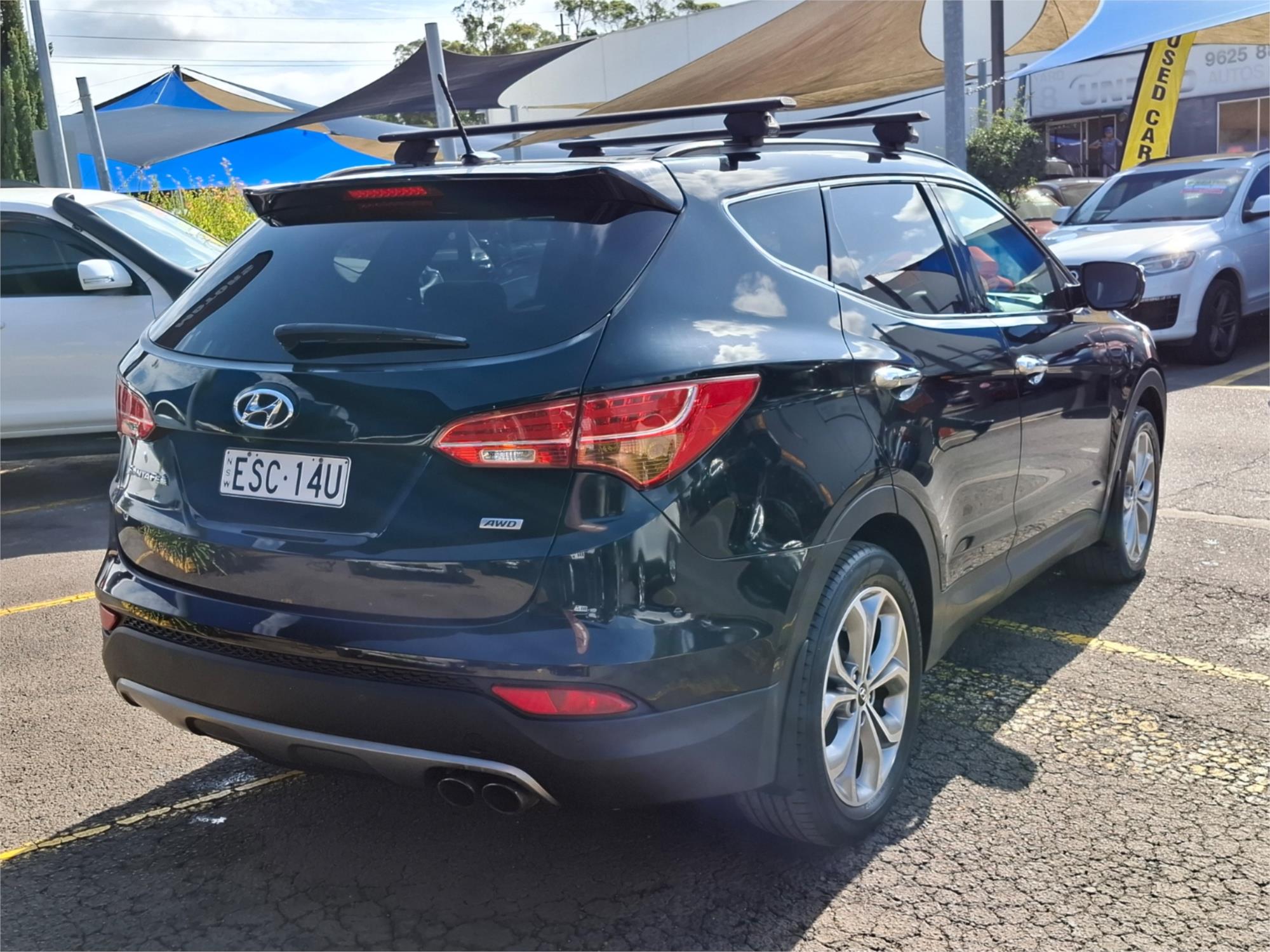 2013 HYUNDAI SANTA FE DM HIGHLANDER CRDi (4x4) 6 SP AUTOMATIC 4D WAGON