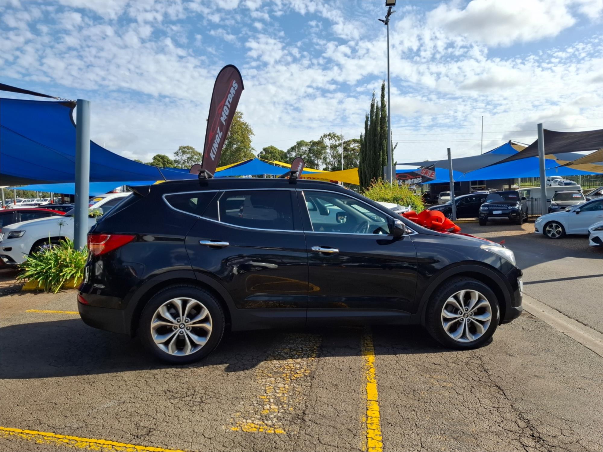 2013 HYUNDAI SANTA FE DM HIGHLANDER CRDi (4x4) 6 SP AUTOMATIC 4D WAGON
