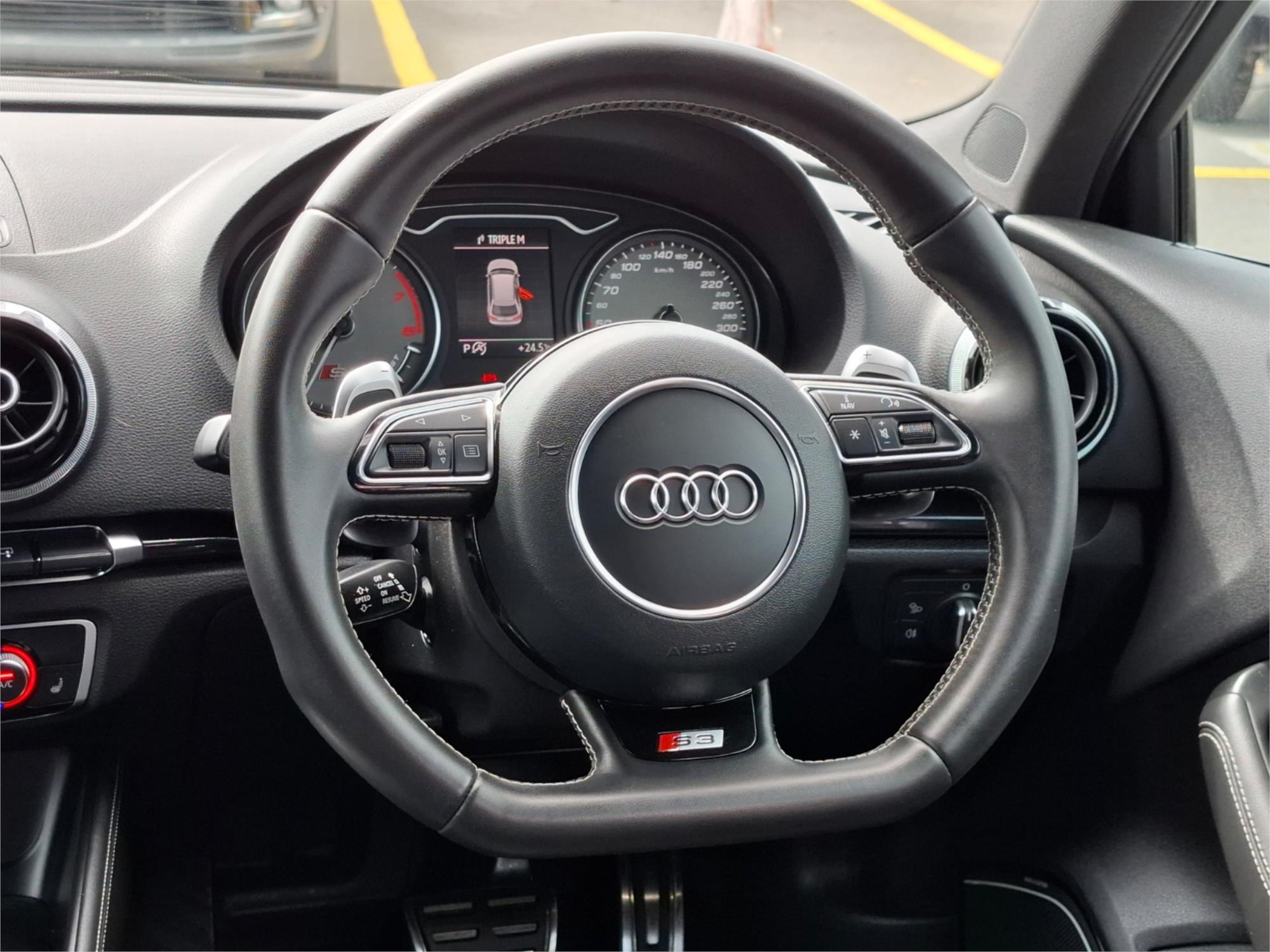 2014 AUDI S3 8V MY14 2.0 TFSI QUATTRO 6 SP AUTO DIRECT SHIFT 5D HATCHBACK