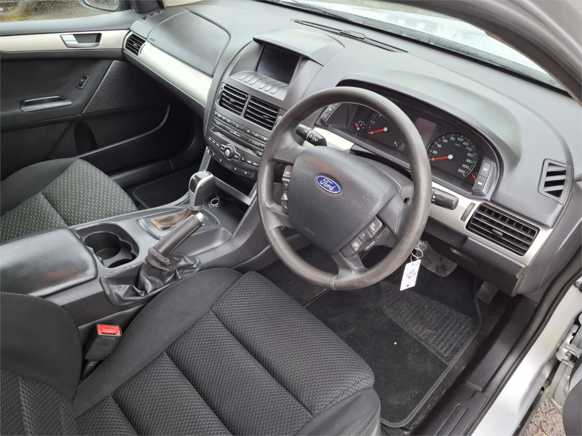 2012 FORD FALCON FG MK2 6 SP AUTO SEQ SPORTSHIFT C/CHAS