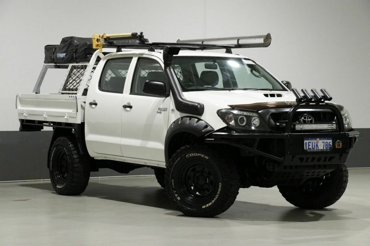 2009 TOYOTA HILUX KUN26R 09 UPGRADE 4 SP AUTOMATIC 4D DUAL CAB PICK-UP