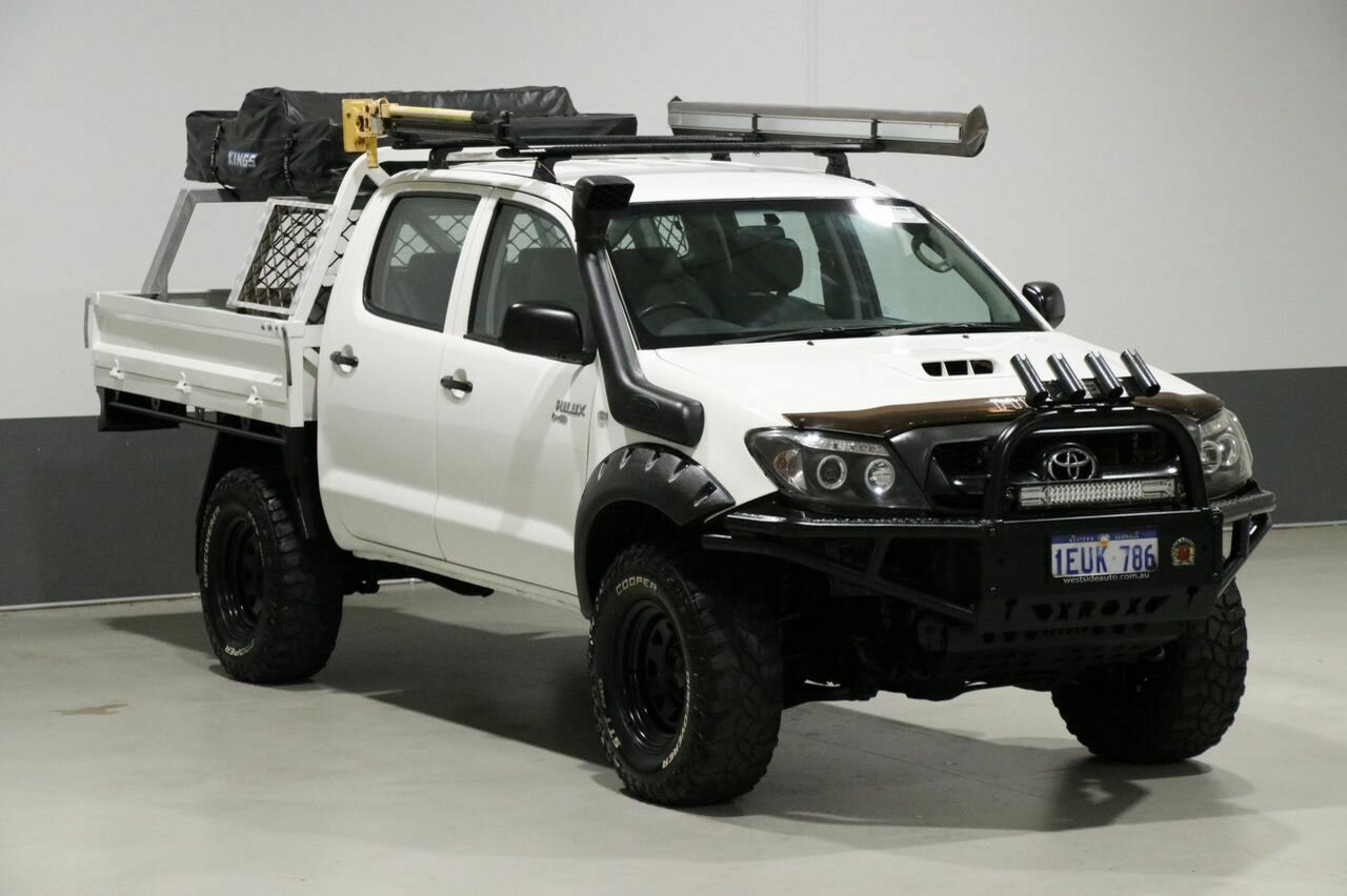 2009 TOYOTA HILUX KUN26R 09 UPGRADE 4 SP AUTOMATIC 4D DUAL CAB PICK-UP