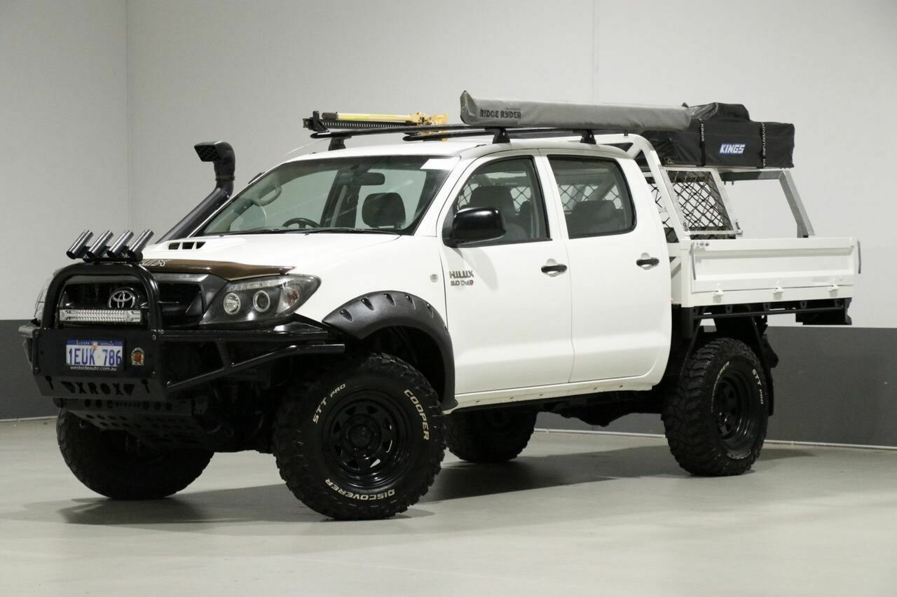 2009 TOYOTA HILUX KUN26R 09 UPGRADE 4 SP AUTOMATIC 4D DUAL CAB PICK-UP