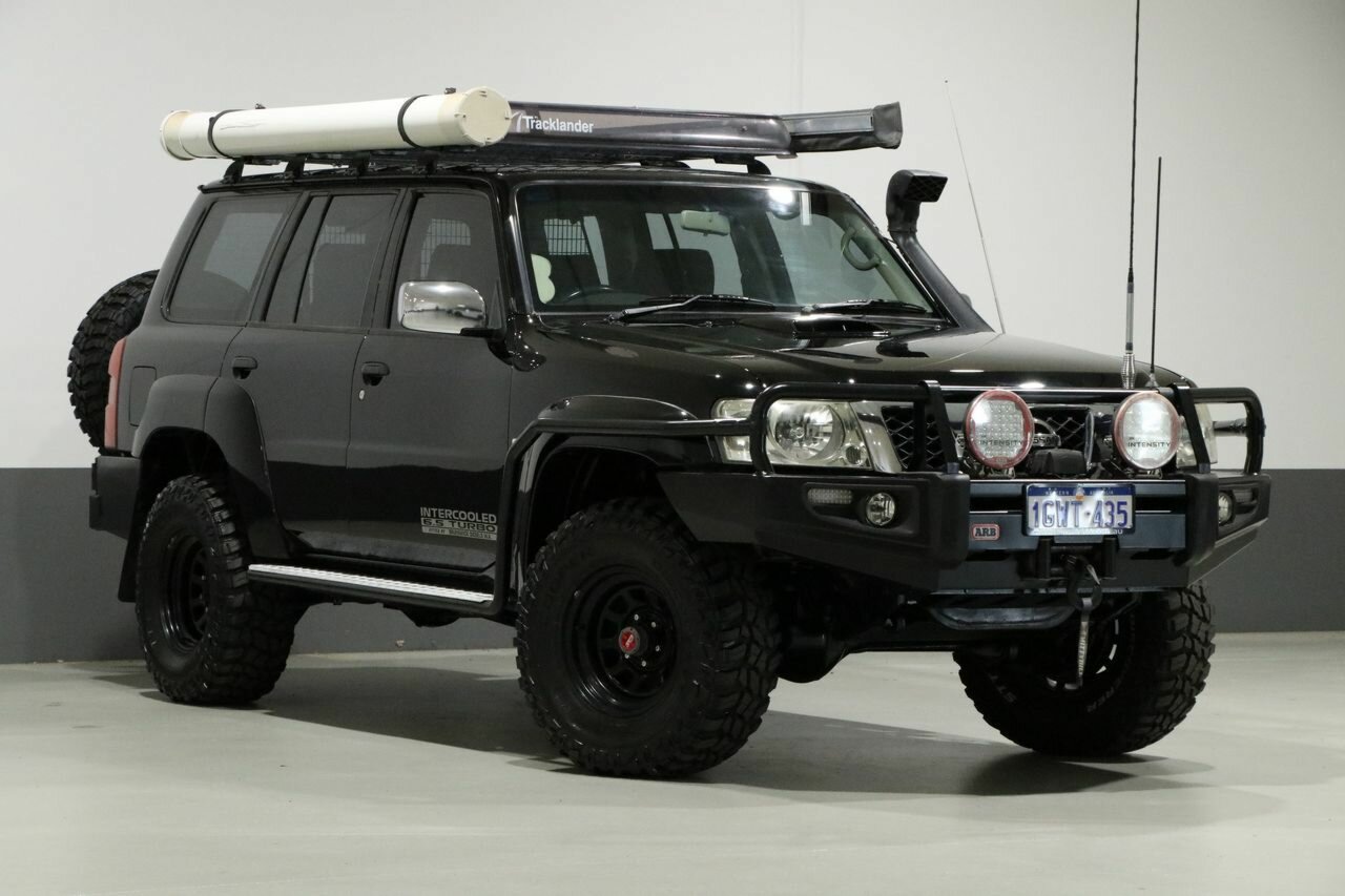 2006 NISSAN PATROL GU IV 5 SP MANUAL 4D WAGON