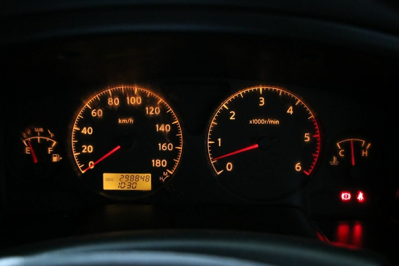 2006 NISSAN PATROL GU IV 5 SP MANUAL 4D WAGON