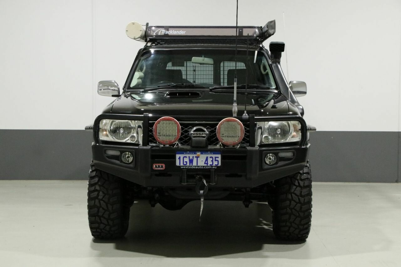 2006 NISSAN PATROL GU IV 5 SP MANUAL 4D WAGON