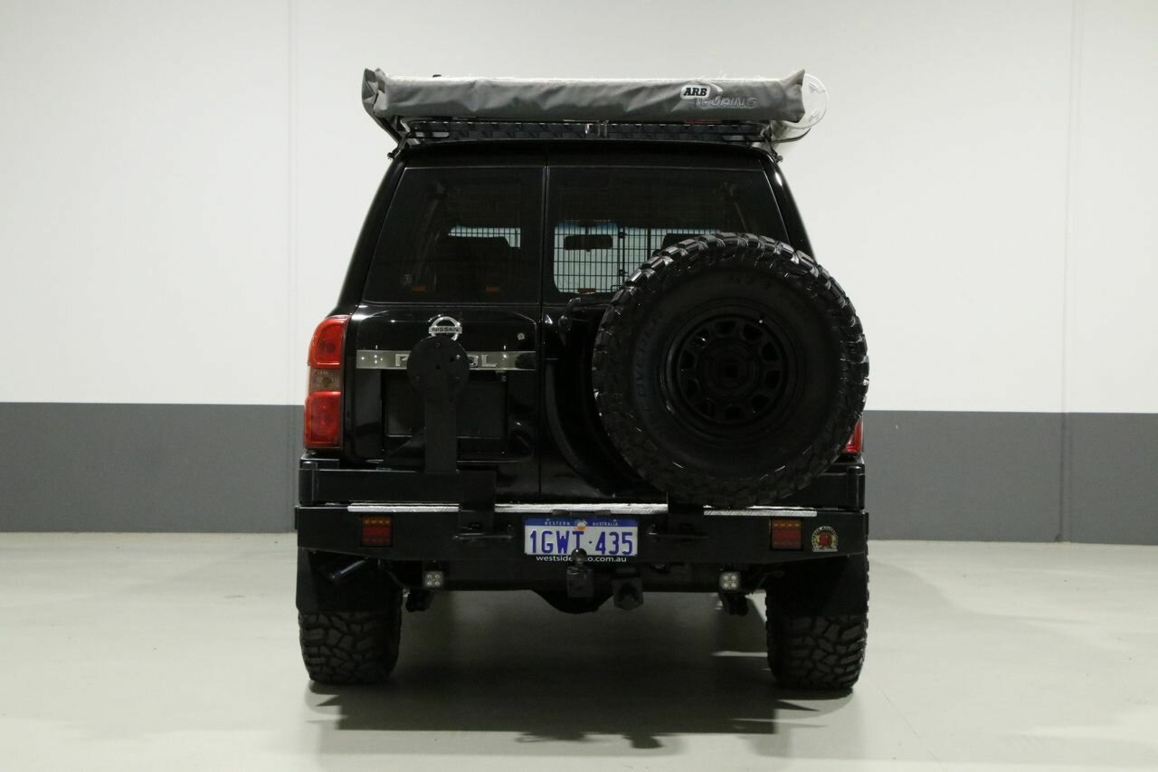 2006 NISSAN PATROL GU IV 5 SP MANUAL 4D WAGON