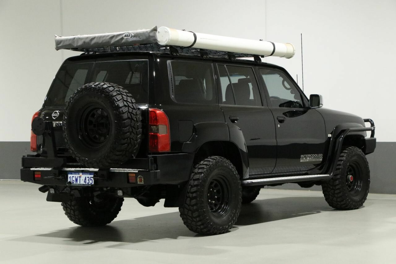2006 NISSAN PATROL GU IV 5 SP MANUAL 4D WAGON