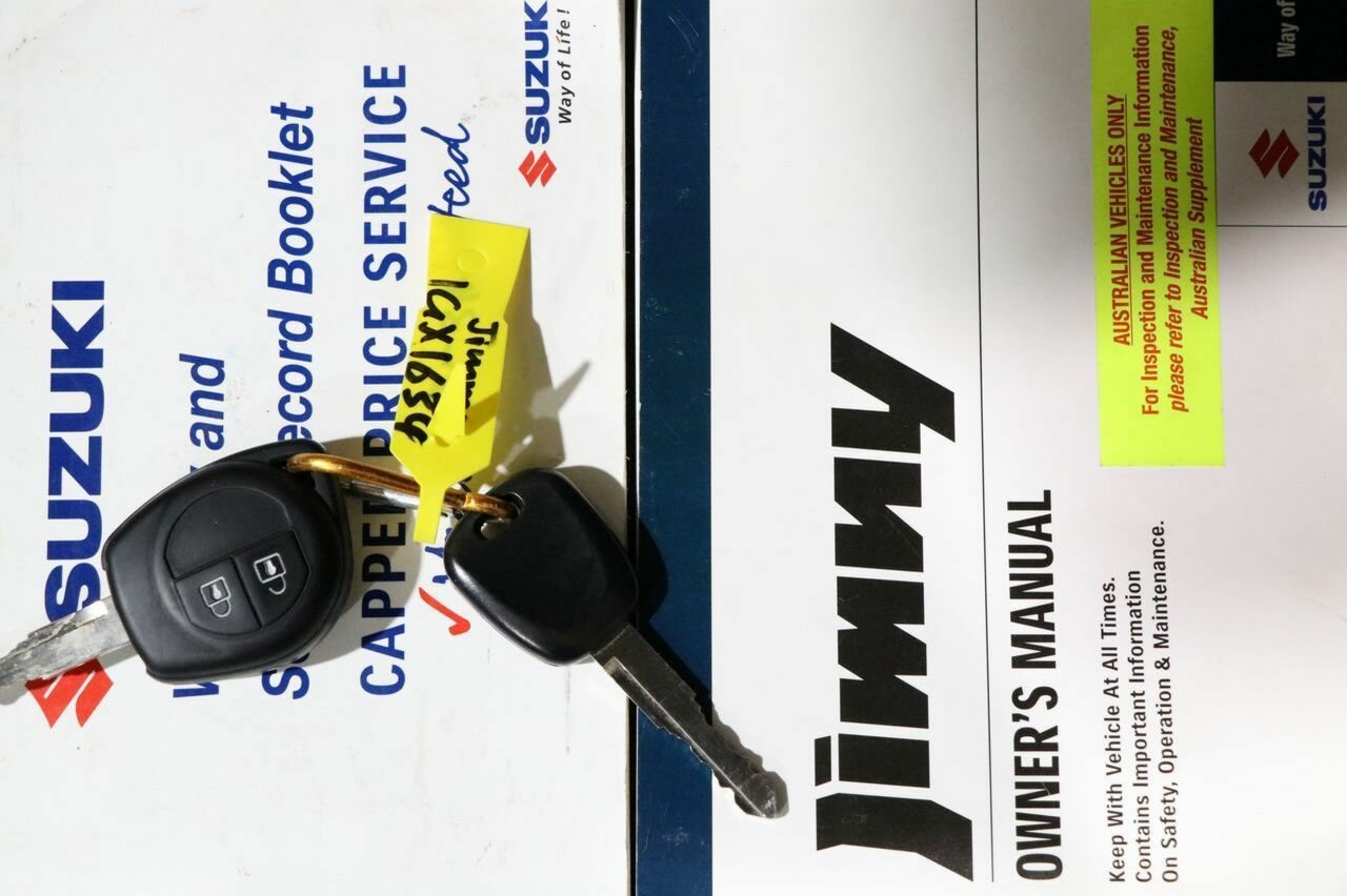2014 SUZUKI JIMNY 5 SP MANUAL 4X4 2D WAGON