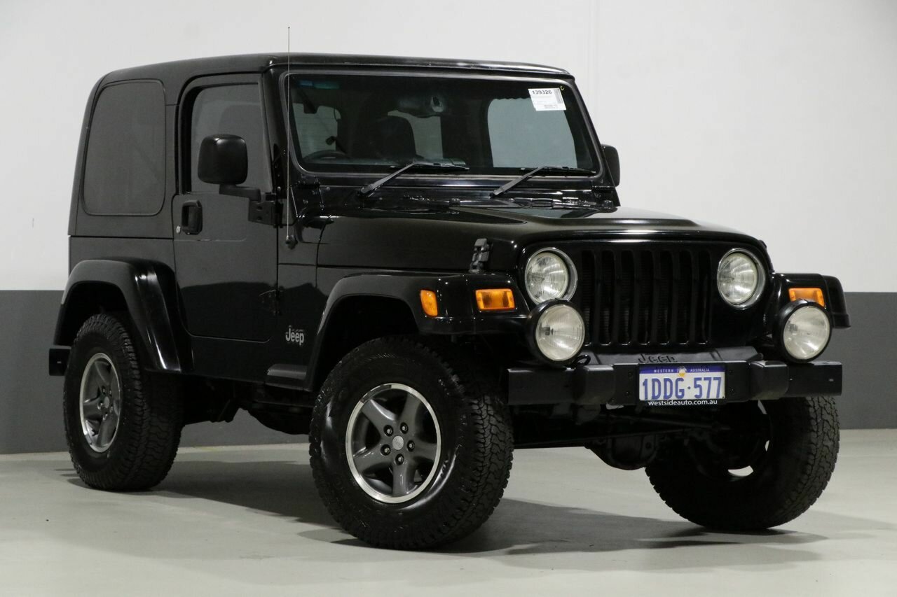 2006 JEEP WRANGLER TJ 6 SP MANUAL 2D HARDTOP