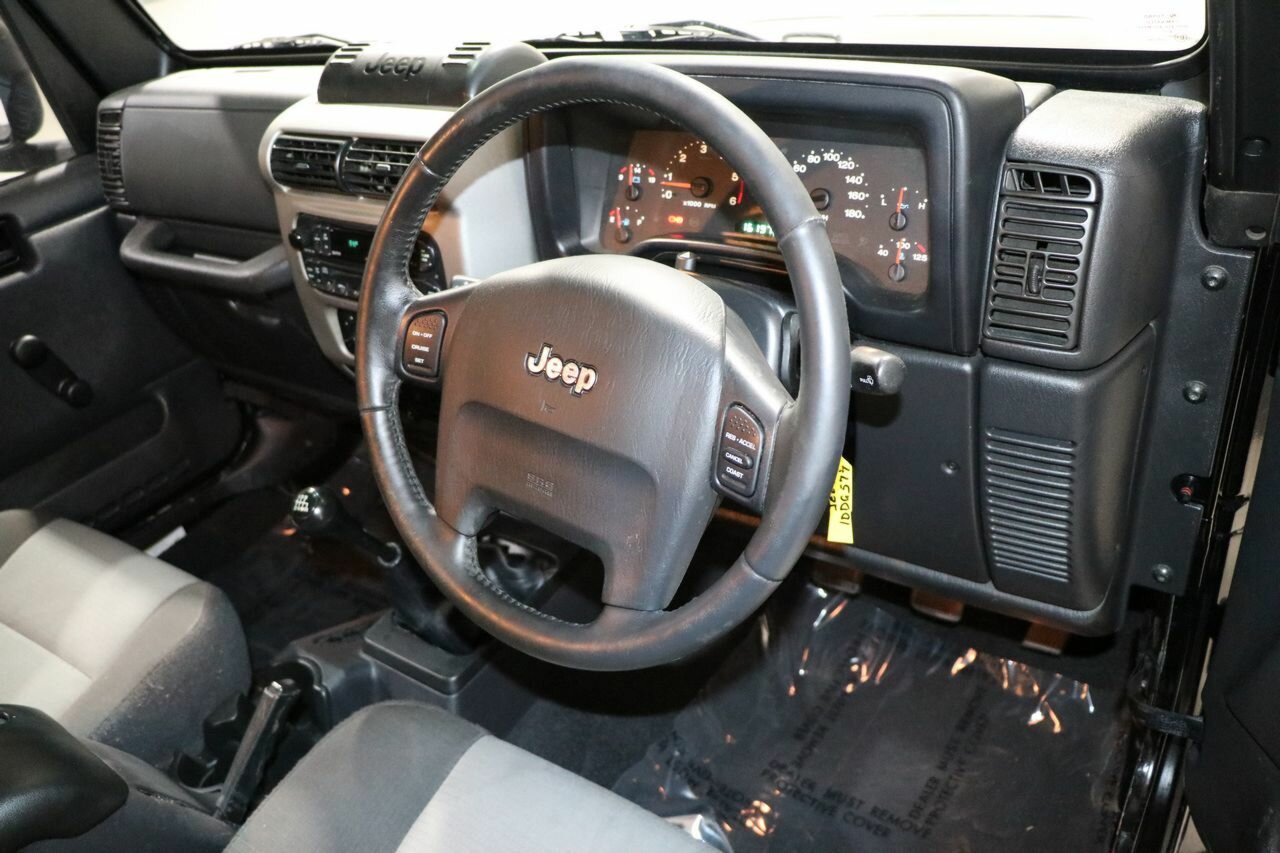 2006 JEEP WRANGLER TJ 6 SP MANUAL 2D HARDTOP
