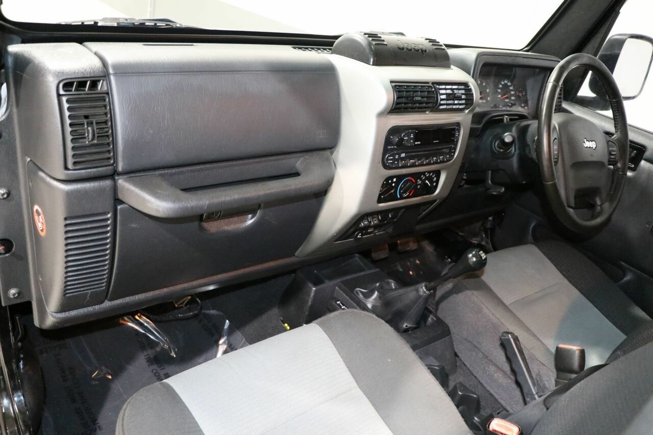 2006 JEEP WRANGLER TJ 6 SP MANUAL 2D HARDTOP
