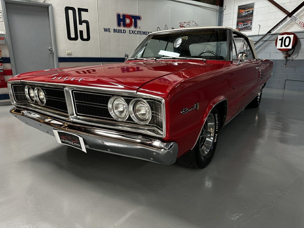 1964 DODGE CORONET 500 3 SP AUTOMATIC 2D CONVERTIBLE