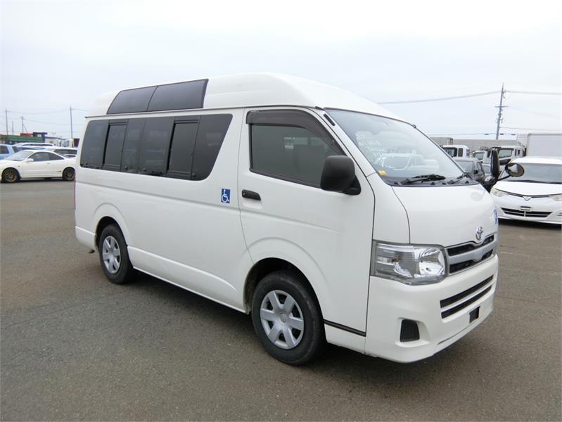 2013 TOYOTA HIACE WHEELCHAIR ACCESS WELCAB AUTOMATIC WAGON