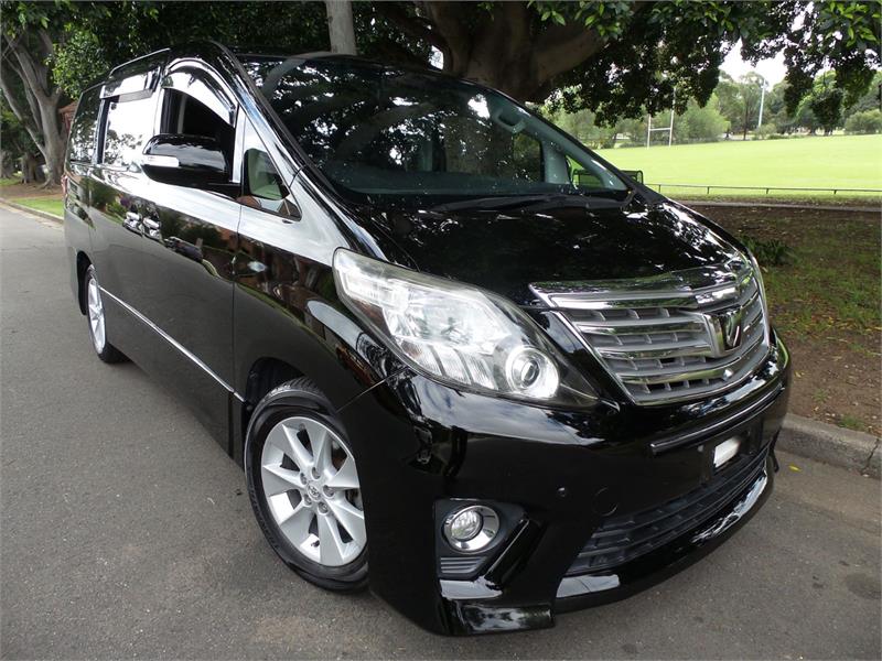 2012 TOYOTA ALPHARD ANH20W AUTOMATIC WELCAB
