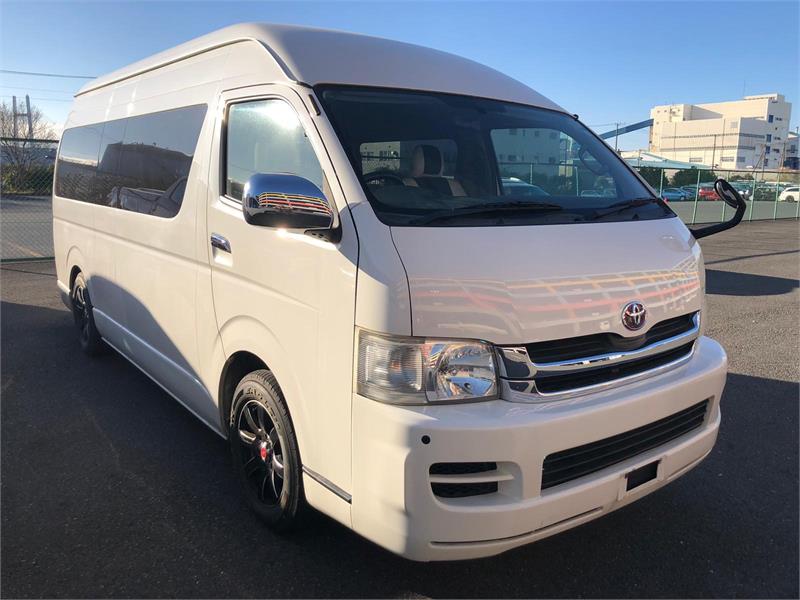 2009 TOYOTA HIACE TRH229R MY09 UPGRADE 4WD GRAND CABIN SLWB AUTOMATIC COMMUTER