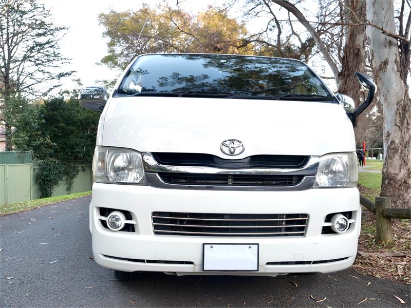 2008 TOYOTA HIACE KDH206R REGIUS ACE S-GL 4WD 5 SEATS AUTOMATIC VAN