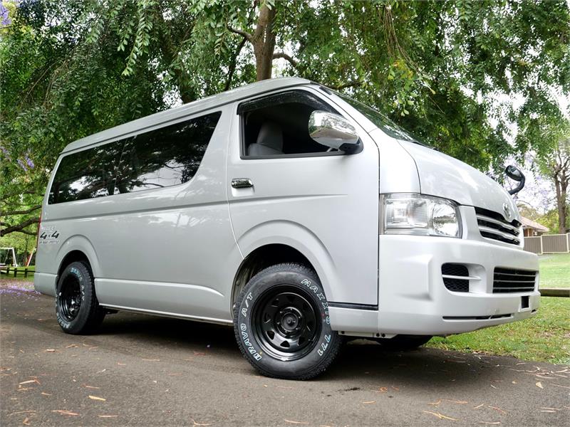 2007 TOYOTA HIACE TRH219R MY07 UPGRADE DX 4WD AUTOMATIC WAGON
