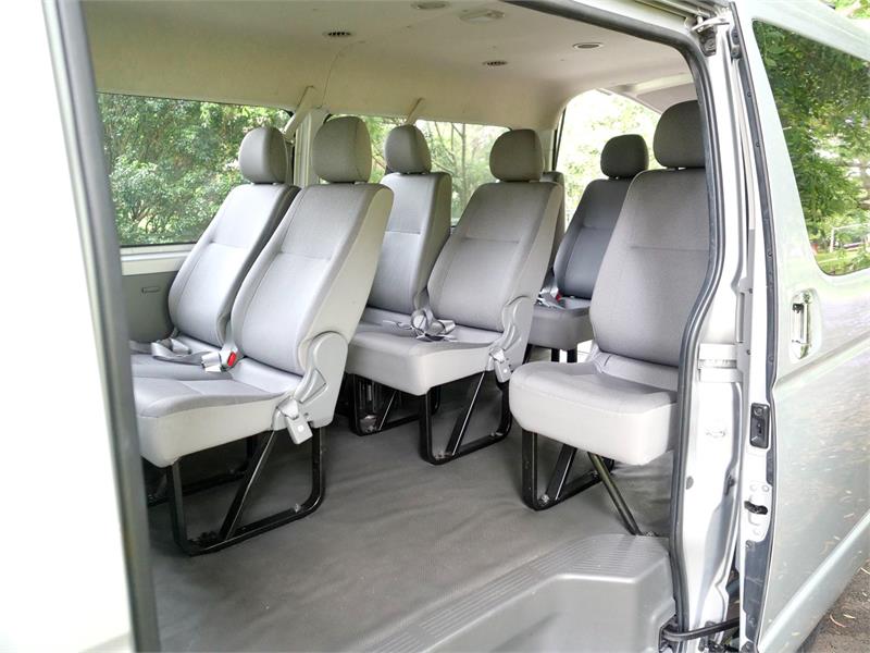 2007 TOYOTA HIACE TRH219R MY07 UPGRADE DX 4WD AUTOMATIC WAGON
