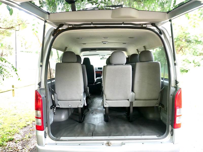 2007 TOYOTA HIACE TRH219R MY07 UPGRADE DX 4WD AUTOMATIC WAGON