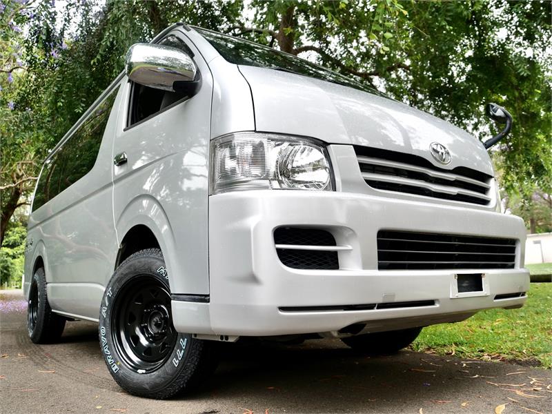2007 TOYOTA HIACE TRH219R MY07 UPGRADE DX 4WD AUTOMATIC WAGON