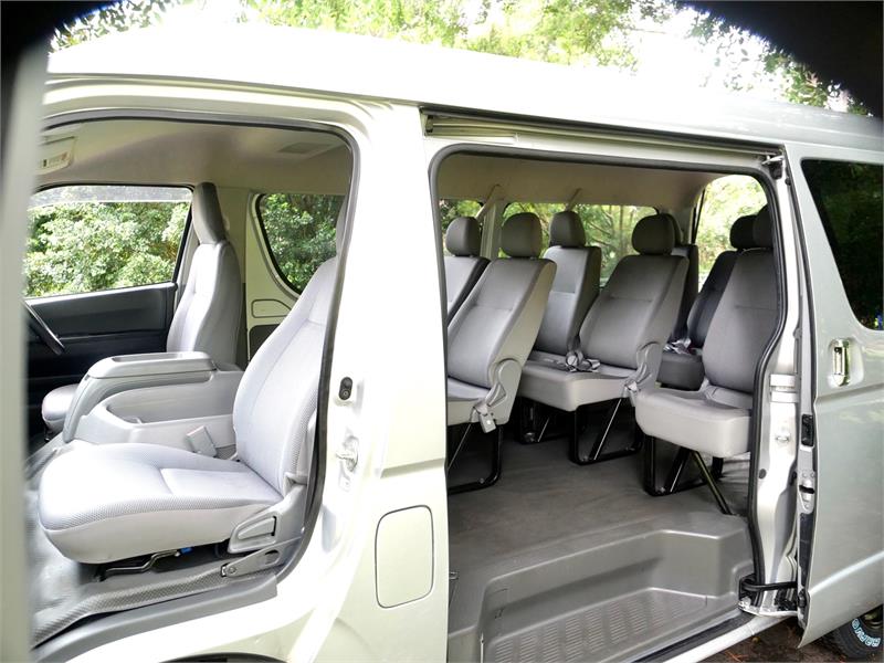 2007 TOYOTA HIACE TRH219R MY07 UPGRADE DX 4WD AUTOMATIC WAGON