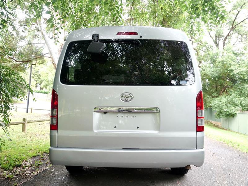 2007 TOYOTA HIACE TRH219R MY07 UPGRADE DX 4WD AUTOMATIC WAGON
