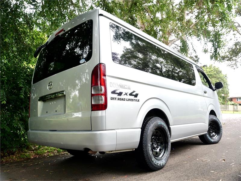 2007 TOYOTA HIACE TRH219R MY07 UPGRADE DX 4WD AUTOMATIC WAGON