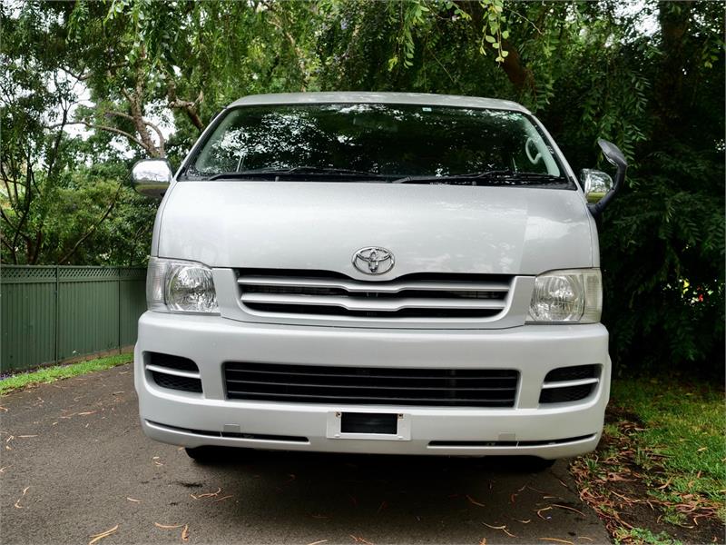 2007 TOYOTA HIACE TRH219R MY07 UPGRADE DX 4WD AUTOMATIC WAGON