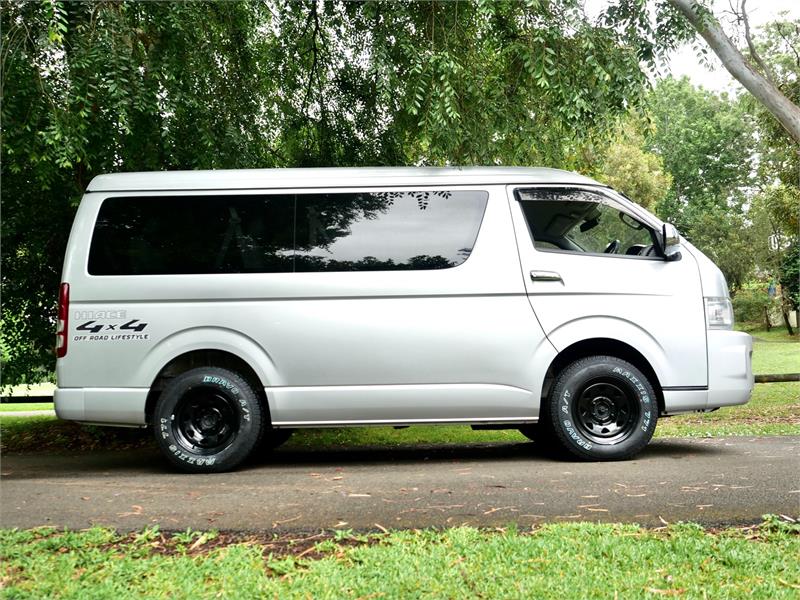 2007 TOYOTA HIACE TRH219R MY07 UPGRADE DX 4WD AUTOMATIC WAGON