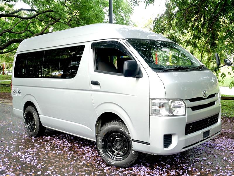 2015 TOYOTA HIACE KDH206R MY15 UPGRADE 4WD AUTOMATIC CAMPER WAGON