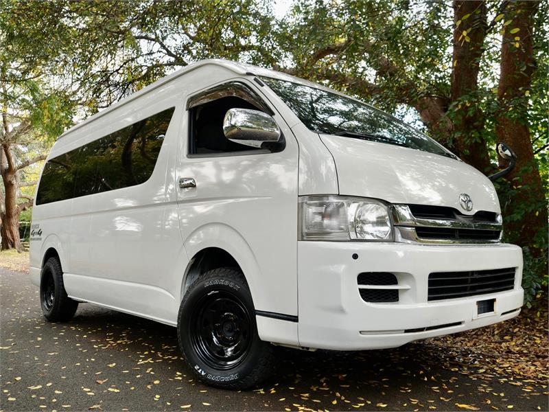 2007 TOYOTA HIACE TRH229R 07 UPGRADE SLWB GRAND CABIN AUTOMATIC CAMPER