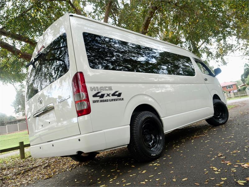 2007 TOYOTA HIACE TRH229R 07 UPGRADE SLWB GRAND CABIN AUTOMATIC CAMPER