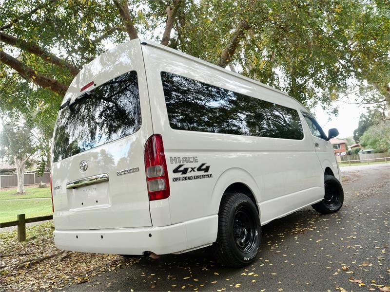 2007 TOYOTA HIACE TRH229R 07 UPGRADE SLWB GRAND CABIN AUTOMATIC CAMPER