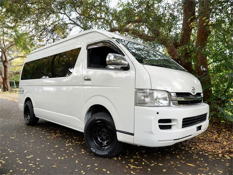 2007 TOYOTA HIACE TRH229R 07 UPGRADE SLWB GRAND CABIN AUTOMATIC CAMPER