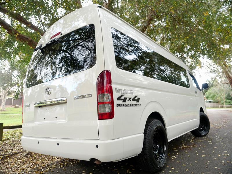 2007 TOYOTA HIACE TRH229R 07 UPGRADE SLWB GRAND CABIN AUTOMATIC CAMPER