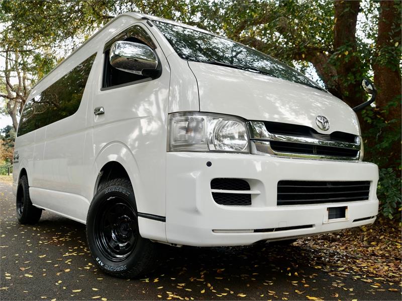 2007 TOYOTA HIACE TRH229R 07 UPGRADE SLWB GRAND CABIN AUTOMATIC CAMPER