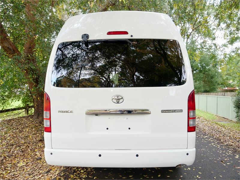 2007 TOYOTA HIACE TRH229R 07 UPGRADE SLWB GRAND CABIN AUTOMATIC CAMPER