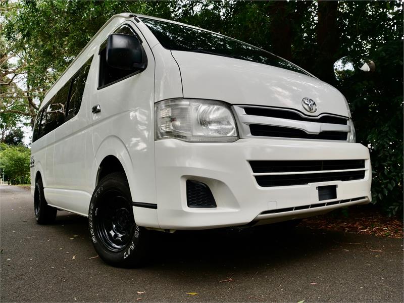 2013 TOYOTA HIACE TRH228R MY13 8S WELCAB AUTOMATIC VAN