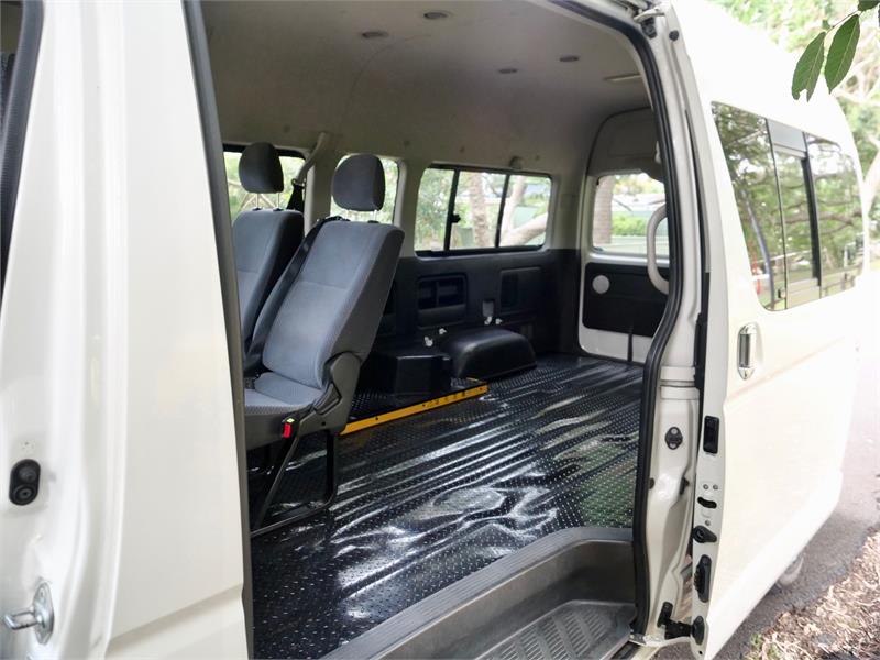 2013 TOYOTA HIACE TRH228R MY13 8S WELCAB AUTOMATIC VAN