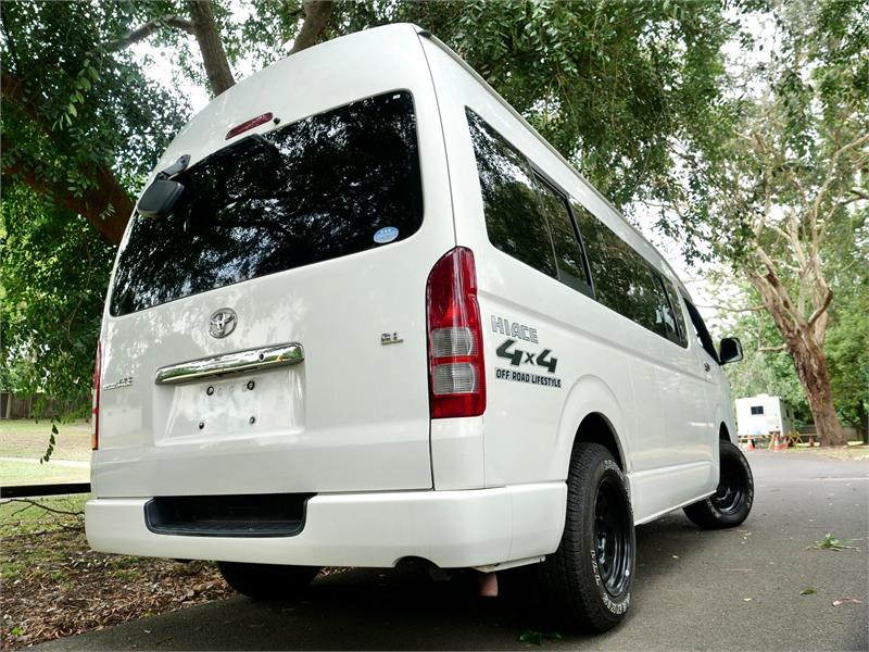 2013 TOYOTA HIACE TRH228R MY13 8S WELCAB AUTOMATIC VAN