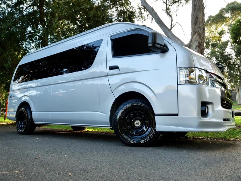 2022 TOYOTA HIACE GDH226R UPGRADE 4WD SUPER LONG WHEEL BASE TDI AUTOMATIC WAGON CAMPER