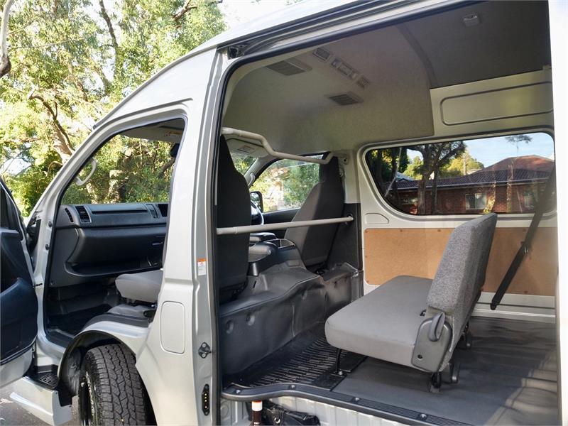 2022 TOYOTA HIACE GDH226R UPGRADE 4WD SUPER LONG WHEEL BASE TDI AUTOMATIC WAGON CAMPER