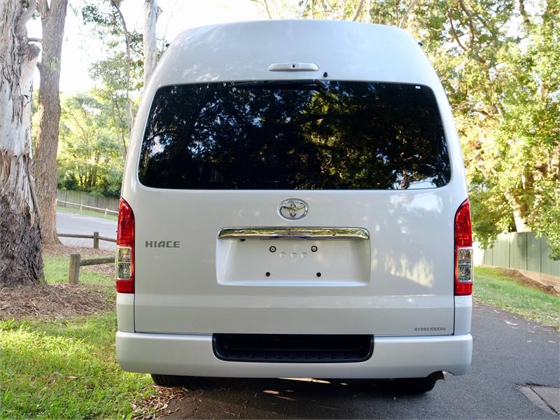 2022 TOYOTA HIACE GDH226R UPGRADE 4WD SUPER LONG WHEEL BASE TDI AUTOMATIC WAGON CAMPER