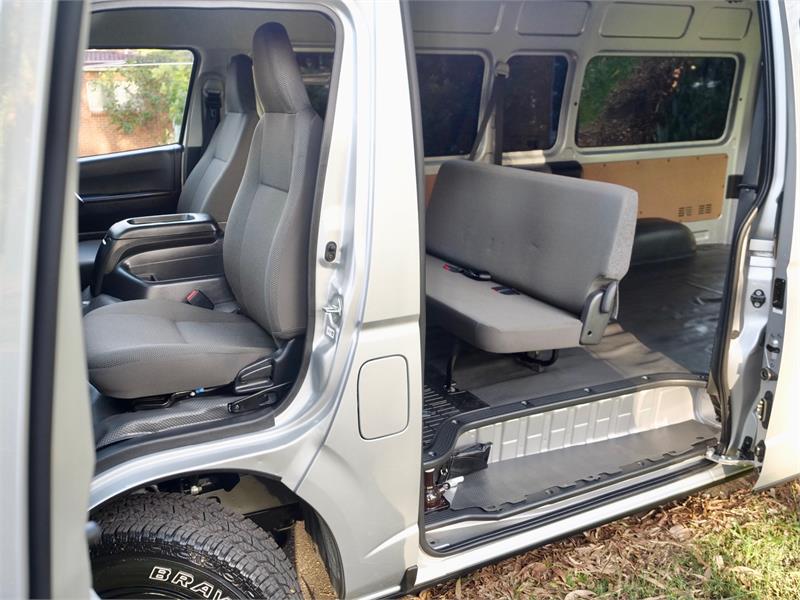 2022 TOYOTA HIACE GDH226R UPGRADE 4WD SUPER LONG WHEEL BASE TDI AUTOMATIC WAGON CAMPER
