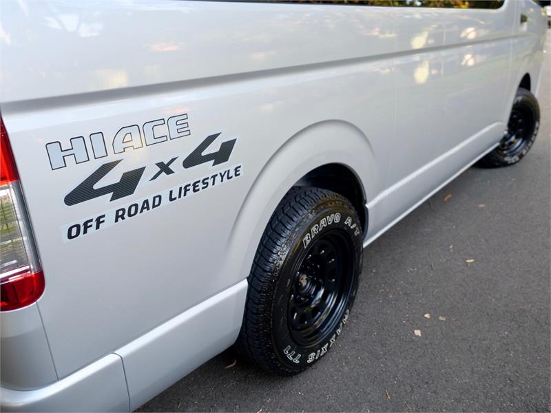 2022 TOYOTA HIACE GDH226R UPGRADE 4WD SUPER LONG WHEEL BASE TDI AUTOMATIC WAGON CAMPER