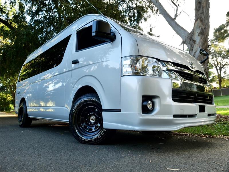 2022 TOYOTA HIACE GDH226R UPGRADE 4WD SUPER LONG WHEEL BASE TDI AUTOMATIC WAGON CAMPER
